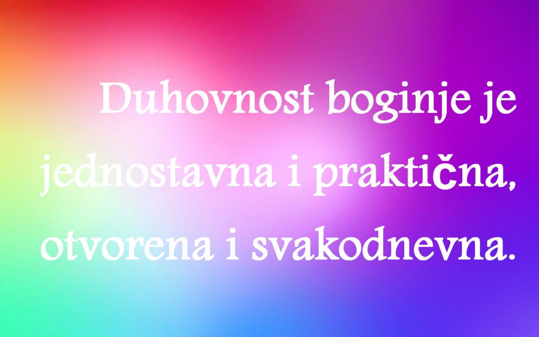 DUHOVNOST JE ZABAVNA