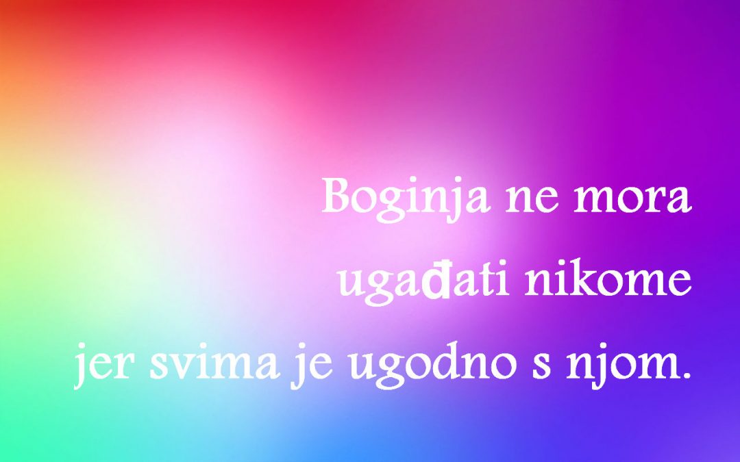 UGODA JE UGLEDNA